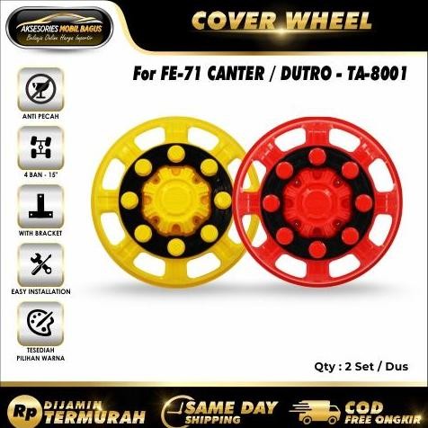 Dop Roda Truk Canter - Wheel Dop Cover - Canter Truk Fe 71 Dutro