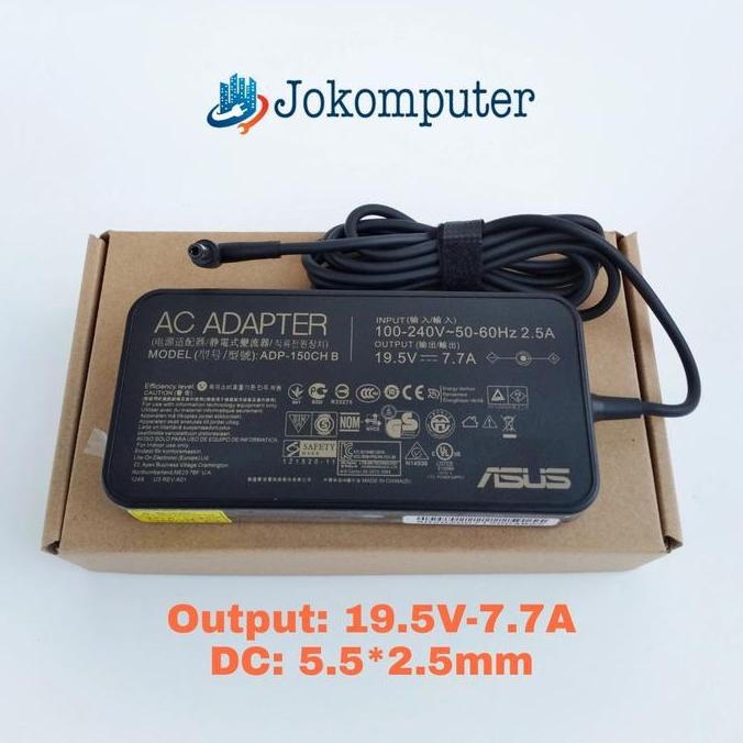 Adaptor Charger Carger Carjer Casan Ori Laptop Asus Gl503G Gl503Gd
