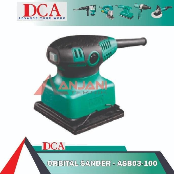SWALLOWTAIL- DCA ASB 03-100 MESIN AMPLAS PERSEGI / ORBITAL SANDER ASB03-100