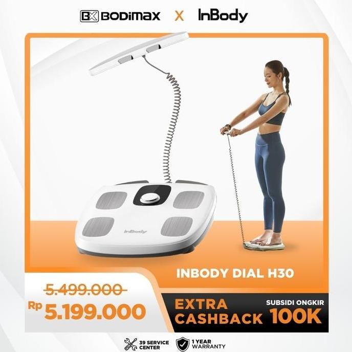 Bodimax Dial H30 Timbangan Badan