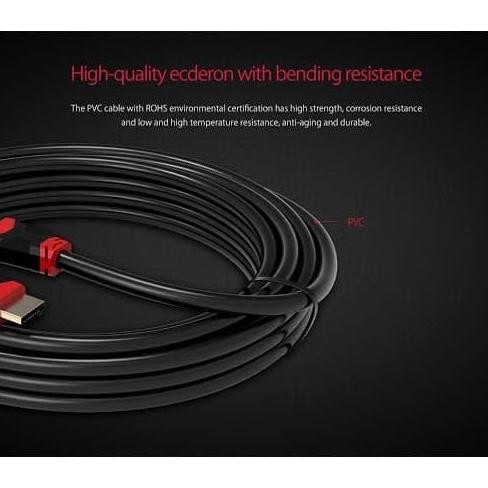 Kabel Hdmi 2.0 Orico 4M Gold 4K 2K Uhd Hd303-40 - Cable Hdtv 4 Meter