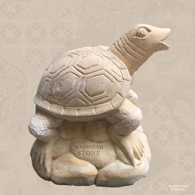 Patung Air Mancur Kura-Kura Kecil - Air Mancur Kolam