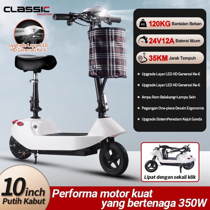 Terbaru Skuter Elektrik /Skuter Listrik Dewasa / Electric Scooter/Foldable Smart Balance Wheel Hover