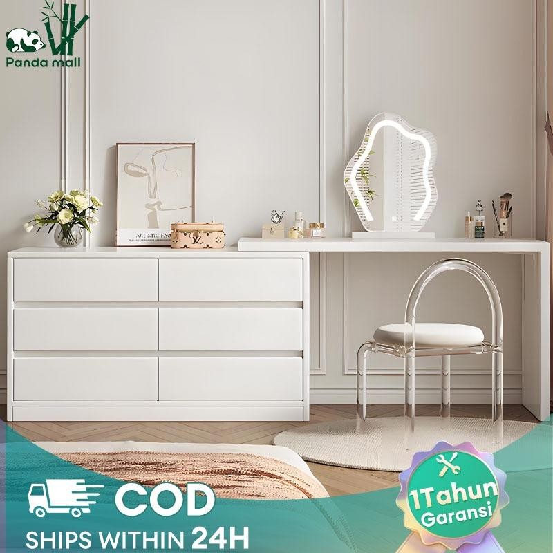 Meja Rias Minimalis Meja Kantor Meja Kamar Tidur Lemari Rias Locker Kayu Meja Rias Aesthetic