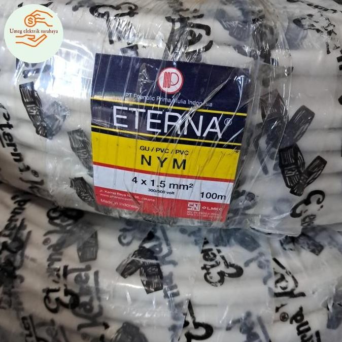 KABEL NYM 4X1,5 ETERNA 100M KABEL NYM 4X1,5MM 100M ETERNA