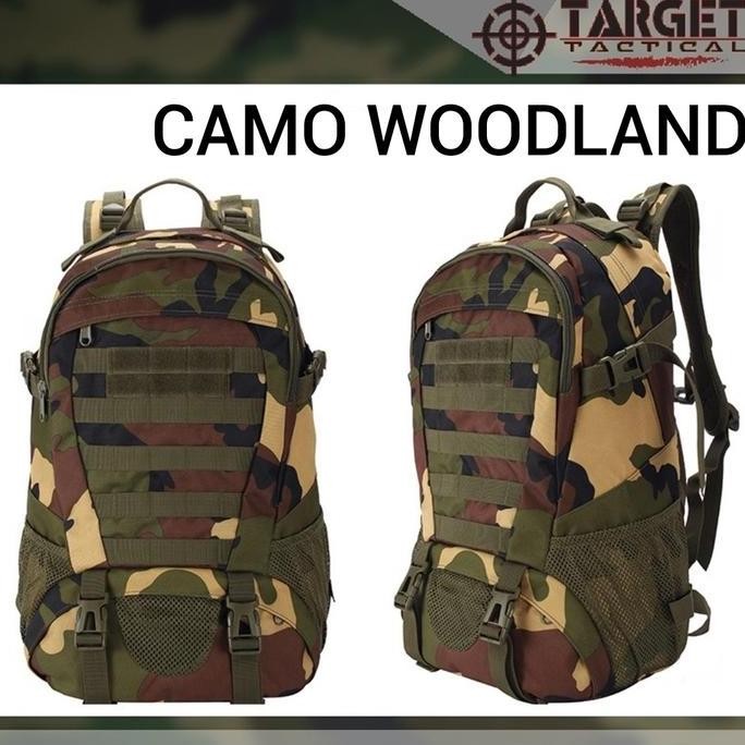 Tas Ransel Tactical 7092 Import Silver Knight Usa Original - Woodland