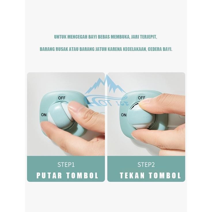 Terbaik Kunci Lemari Kunci laci Safety Lock Pengaman Lemari Pengunci Lemari Pengunci Kulkas Pengaman