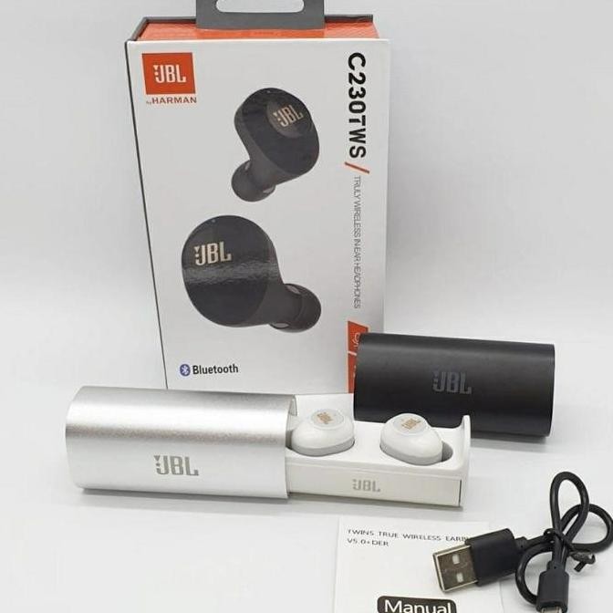 DE8 >> JBL Bluetooth TWS 1380 Headset earphone bluetooth Original by Harman