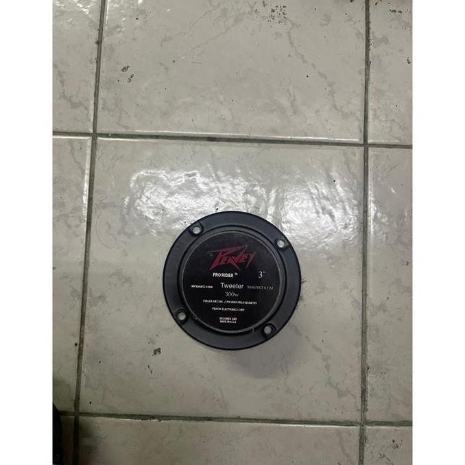 DB64>> Speaker Tweeter 3 inch peavey Pro rider magnet 3" jumbo super high componen Full High Super