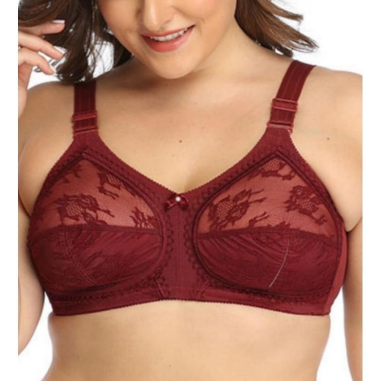 New - bh sister jumbo guini 408  bh tipis tanpa kawat tali besar deep ,,