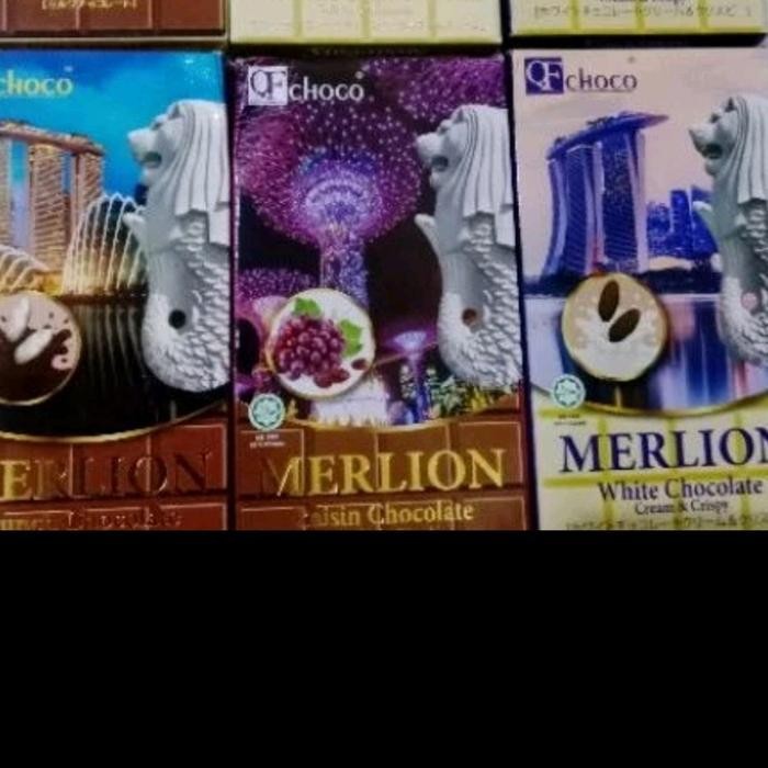 COKLAT BAR MERLION QFCHOCO 140GR