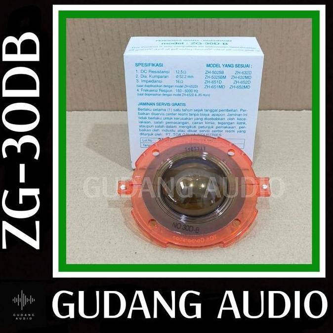 DR81>> Spul Membran Toa ZG-30 DB 50 Watt untuk Corong Speaker Toa 50 Watt Original