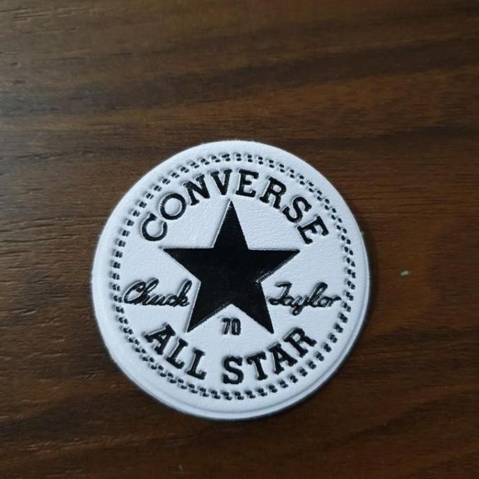 Logo Patch Bulat Embossed Converse 70'S