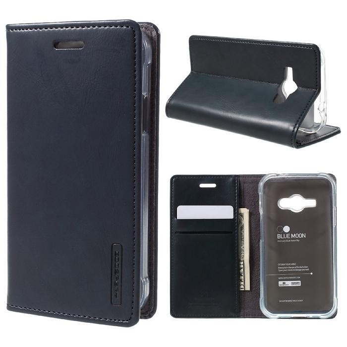 [ORI]Sarung Mercury Kulit Blue Moon Samsung Galaxy J7 2016 / J7108