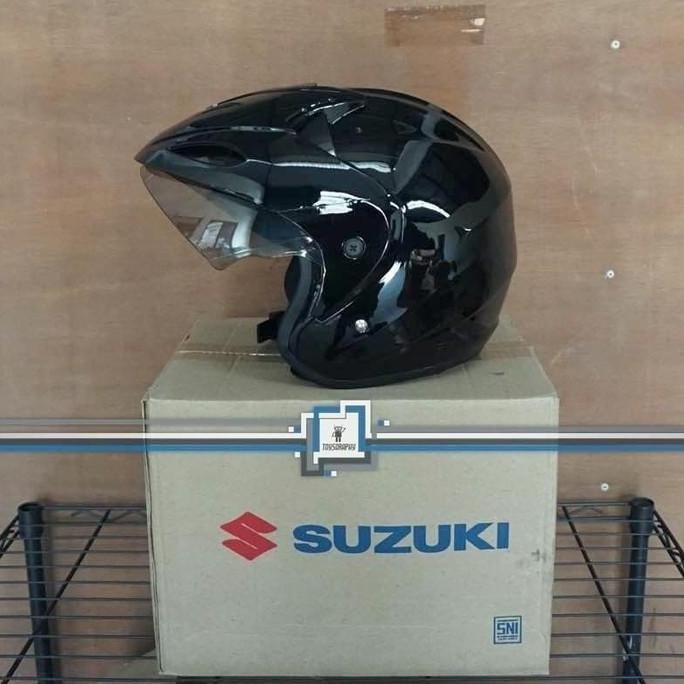 HELM SUZUKI ORIGINAL SNI | HALF FACE ORI STANDAR PABRIK KONDISI BARU