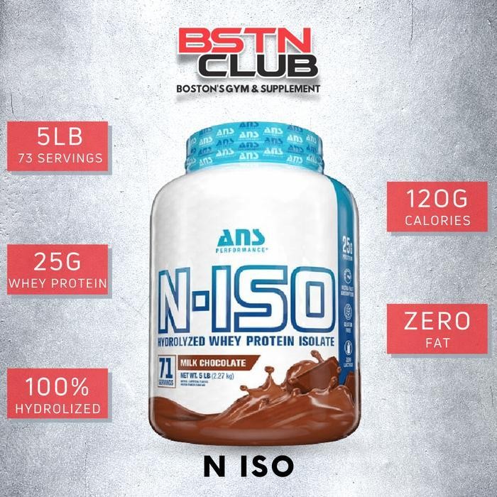 ANS N ISO HYDROLIZED WHEY ISOLATE 5 LB