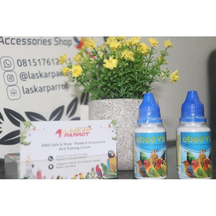 Ebod Vit Multivitamin Burung Parrot Paruh Bengkok Gacor Original murah