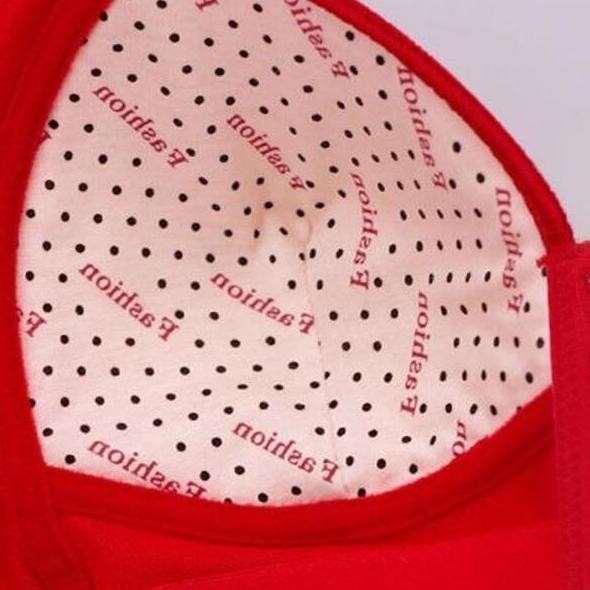 Bra Big Size Wanita Kaitan Depan Tanpa Kawat Size 36-46 Cup C