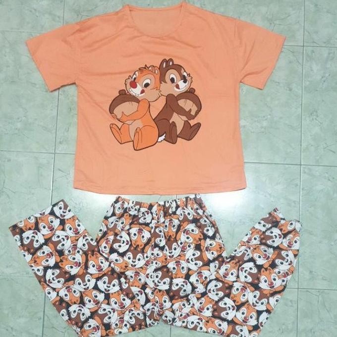 Piyama Baju Tidur Wanita Cp Import Bahan Spandek Korea