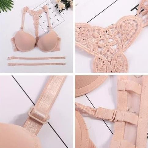 Front Open Bra/Bh Kawat Buka Depan Bi