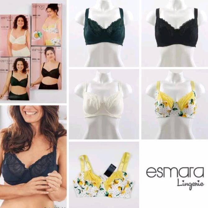 38C 38D 40C 42C 42D Bra Jumbo Big Size Merk Esmara Tanpa Kawat