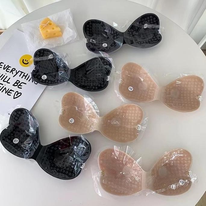 Invisible Bra Tempel Bh Cup Nipple Cover Penutup Puting Push Up Angel