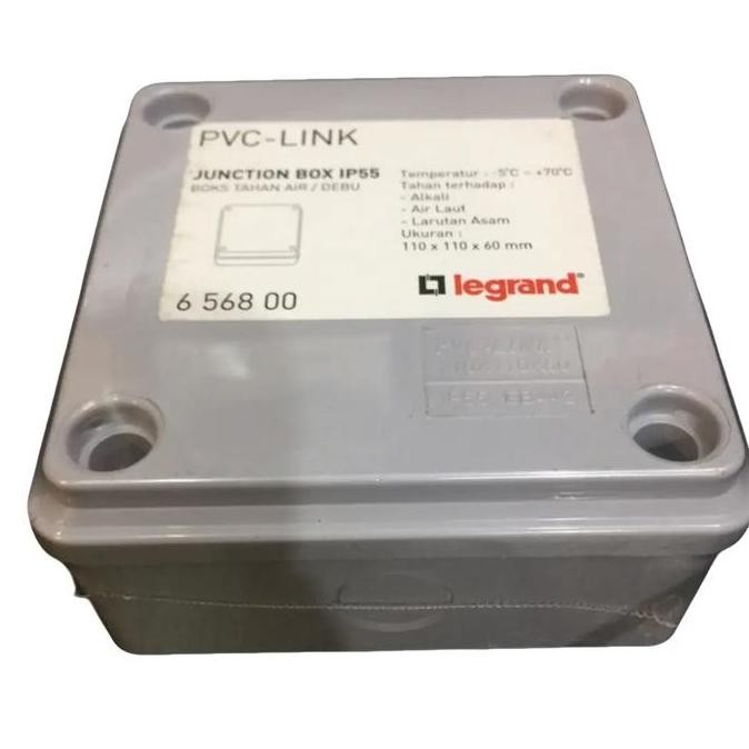 Legrand Duradus Junction Box Outbow 110 x 110 x 60 MM IP55