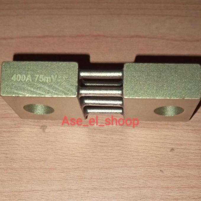 SHUNT RESISTOR 400A/75 MV