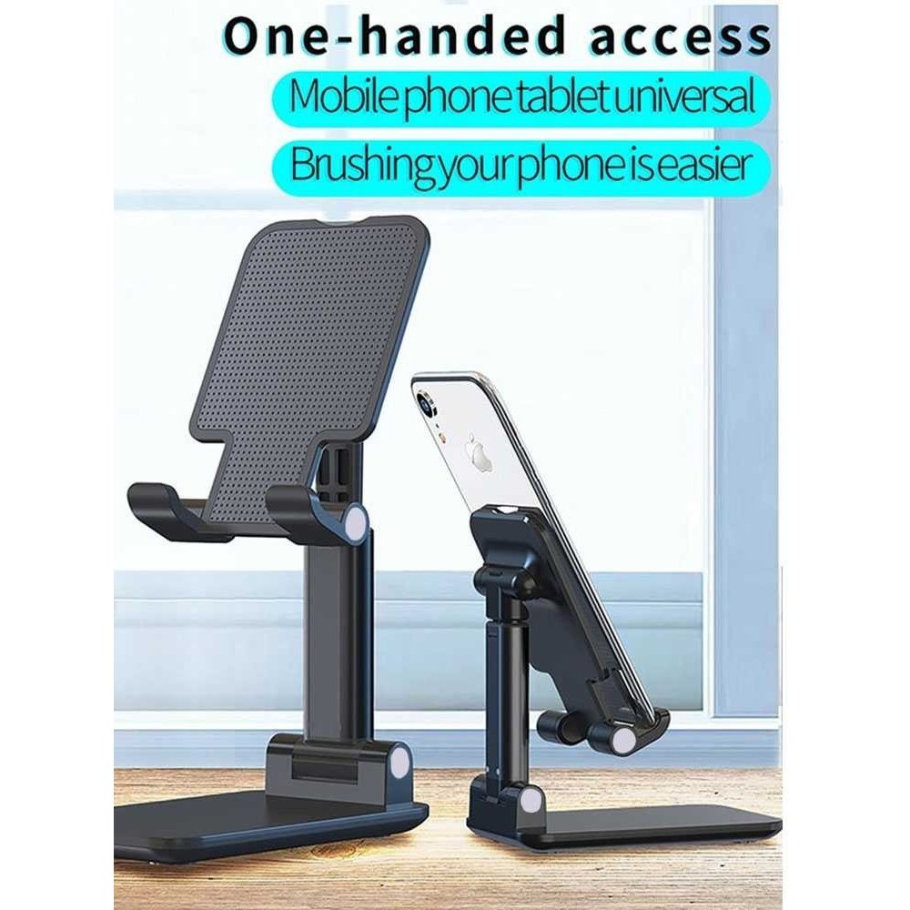 Stand Holder HP Meja Dudukan Smartphone Universal Foldable / Holder Meja Tempat Senderan Dudukan Sta