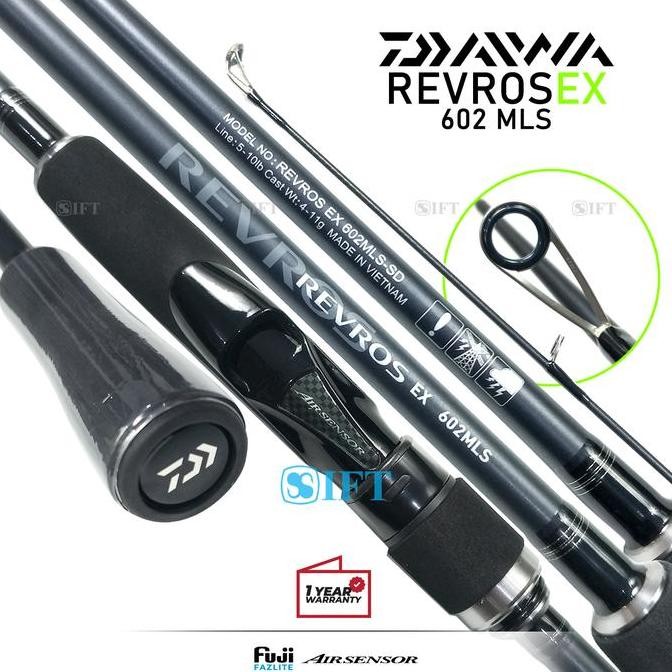 Joran Daiwa Revros Ex | Fuji Fazlite | Spinning Casting [22] Resmi