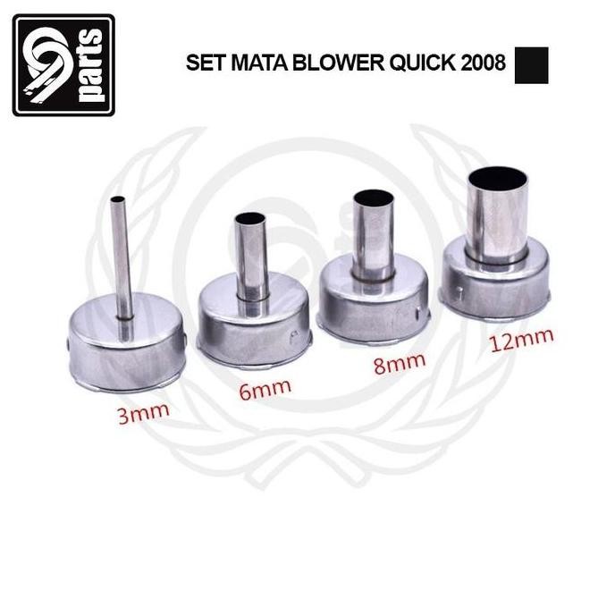 NIJIKU - Set Mata Blower Quick 2008 / Set Nozzle Lurus Quick 2008 High Quality