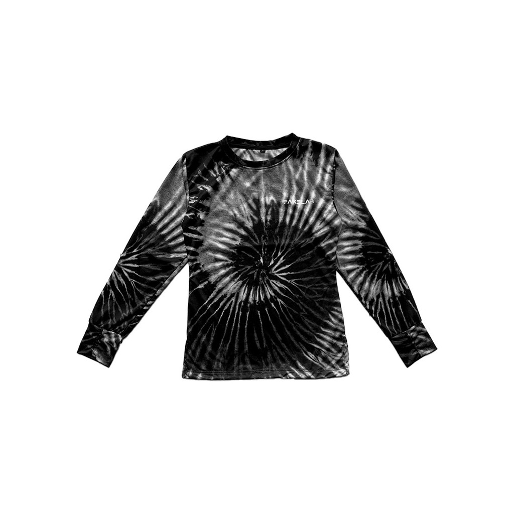 Fakelab Spiral Women Long Sleeve Jersey 100gsm / Tie Dye Dry Fit Century / Kaos Lari Wanita Lengan P