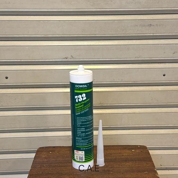 Promo DOW CORNING 732 RTV WHITE Dow Corning 732 RTV Putih tabung COD