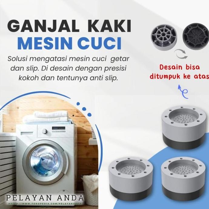 Alas Kaki Dudukan Ganjal Peninggi Mesin Cuci 1 2 Tabung Front Loading