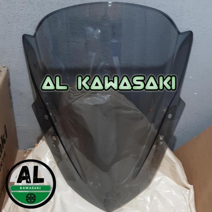 Promo windshield smoke visor winsil smoke ninja 250fi 250 fi old original COD