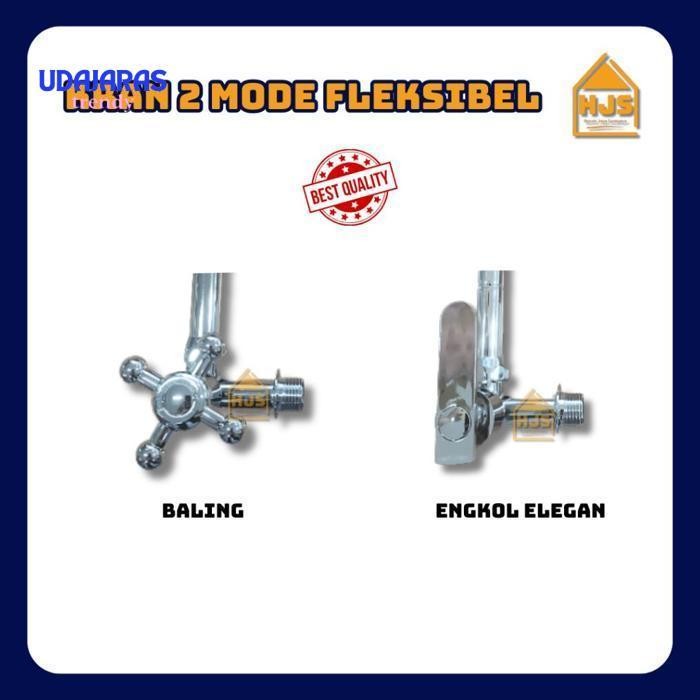 vb-8 jy-56 COD [HJS] Keran Air Angsa ABS Fleksibel 2 Mode - Keran Cuci Piring Angsa - Kran Sink Dapu