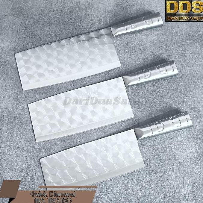 Golok Dapur Diamond Golok Daging Cincang Hiroshi 1110,1120,1130