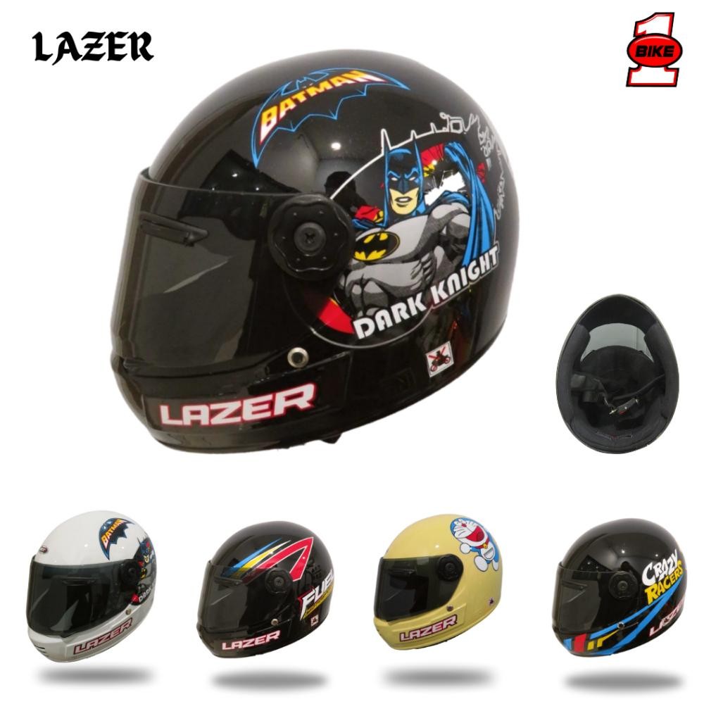 HELM FULL FACE ANAK WEST LAZER /HELM FULL FACE MOTIF/ANAK ANAK COWO/ANAK ANAK CEWE/ MOTIF LUCU/MOTIF