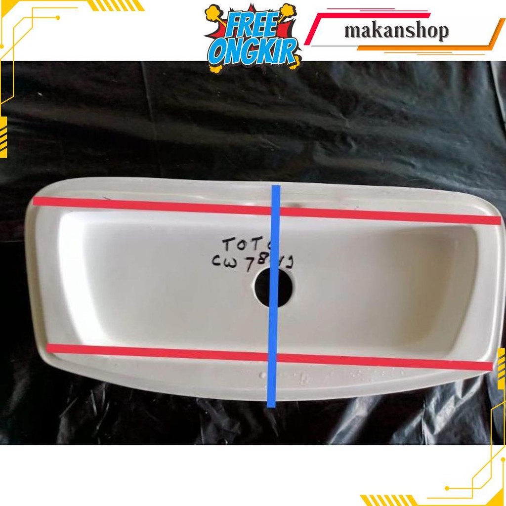 Tutup Tangki Kloset (Custom) Toto Cw 784Jp Bisa Cod