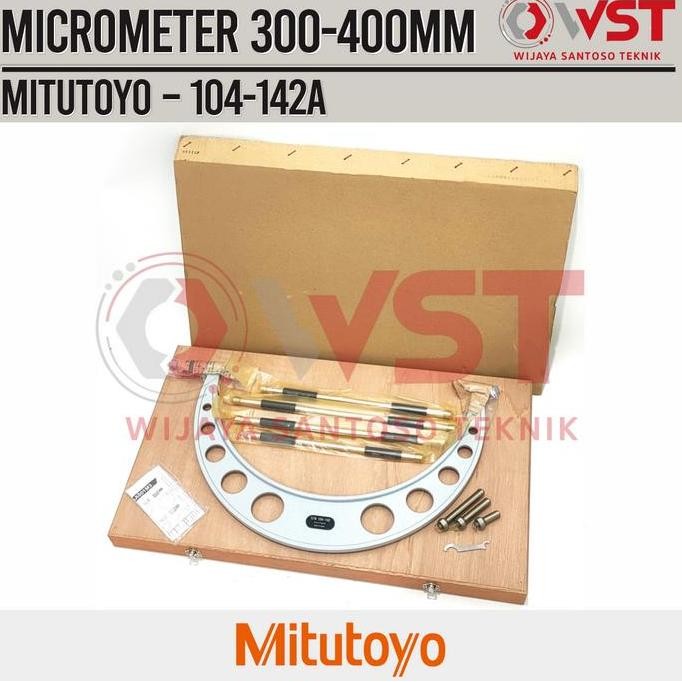 BEBAS ONGKIR - Micrometer 300-400mm Mitutoyo 104-142A / Mikrometer 300-400 104-142
