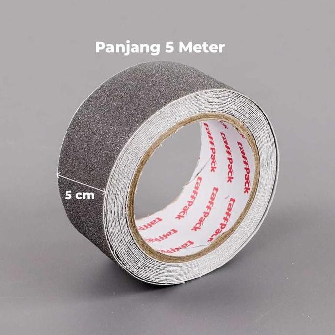 Tape Solasi Stiker Lakban Safety Grip Anti Slip Tangga Lantai Mandi