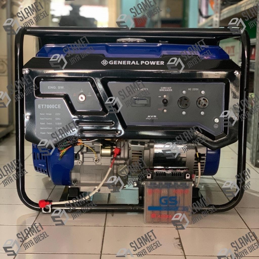 Genset General ET7000/9000/10000CE - 5500/7200/8000Watt **