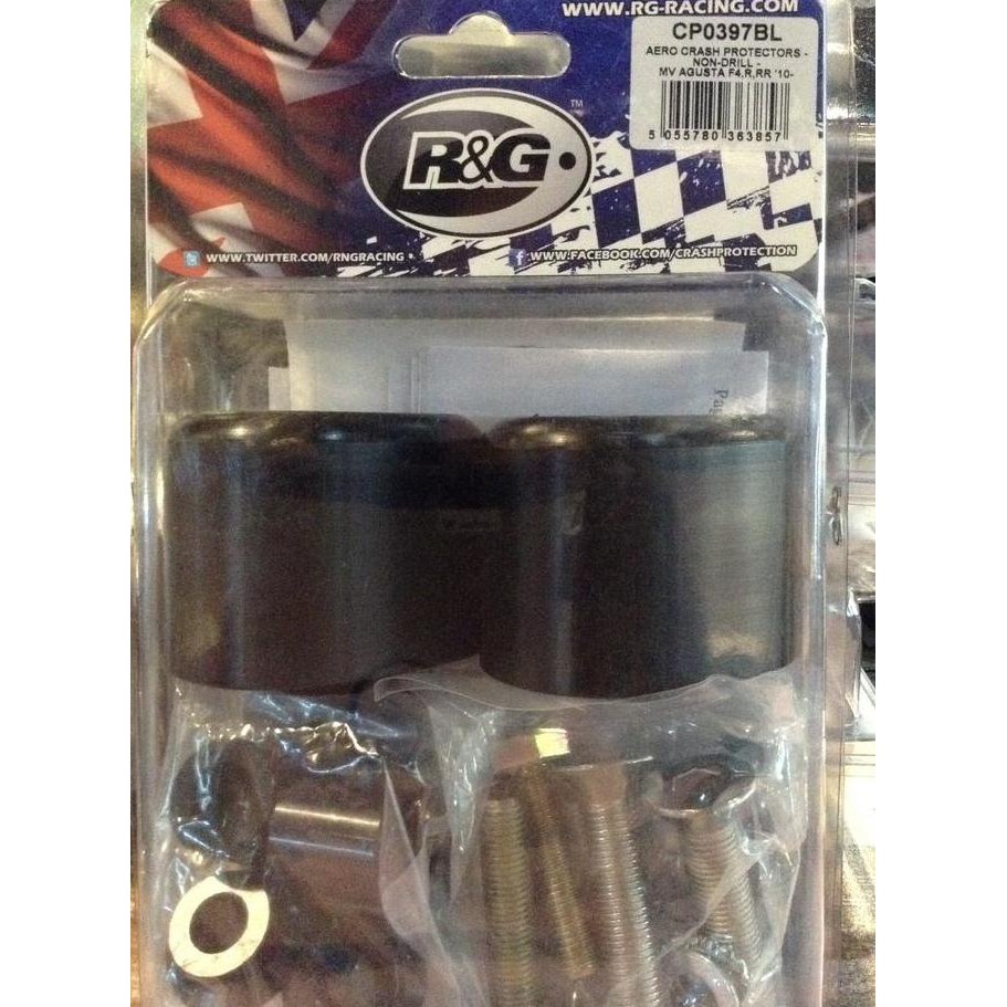 TERMURAH - R&G Mv Agusta aero crash protectors F4