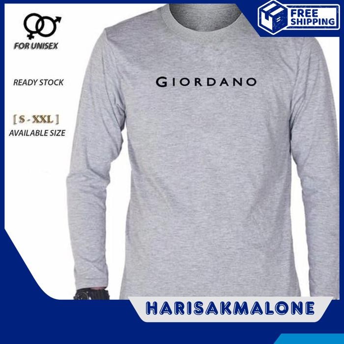 TERMURAH KAOS TSHIRT BAJU OBRAL MURAH COMBED 30 DISTRO GIORDANO LENGAN PANJANG POLOS CUSTOM INDONESI