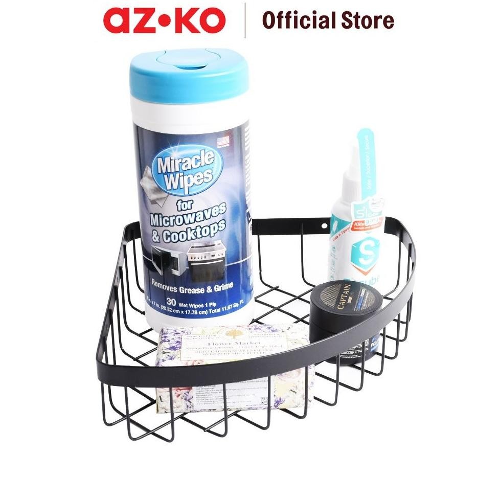 STAV STORA RAK SUDUT KAMAR MANDI RAK DINDING PERALATAN KAMAR MANDI DEKORASI KAMAR MANDI RAK ORGANIZE