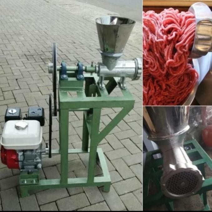mesin giling daging/ cabe/ kacang tanah+ mesin gx 160
