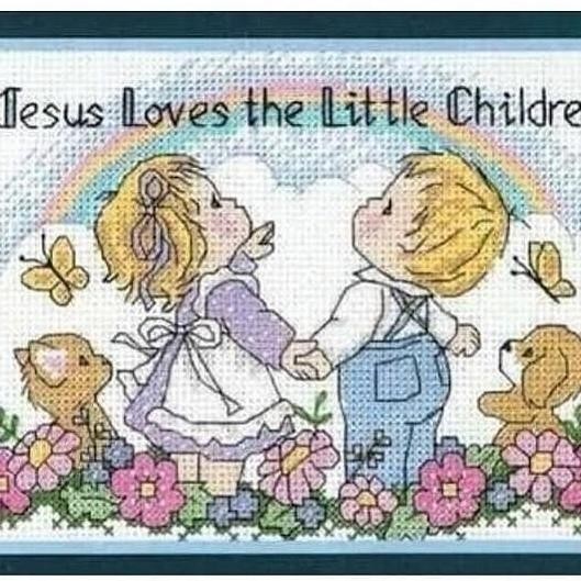 paket kristik yesus cinta anak anak birth record