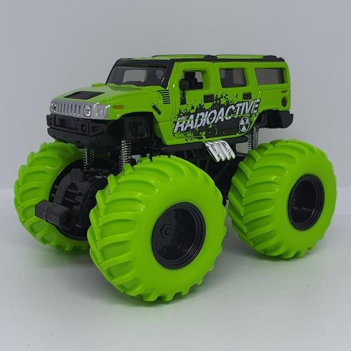 Maisto Diecast Earth Shockers Hummer H2 Mainan Monster Truck