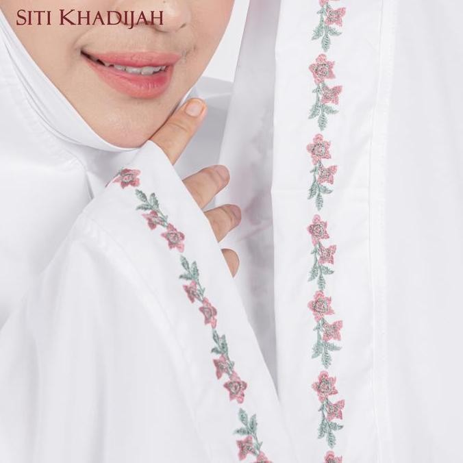 BEST SELLER MUKENA SITI KHADIJAH BRODERIE DHAIRYA - BUNGONG JEUMPA 