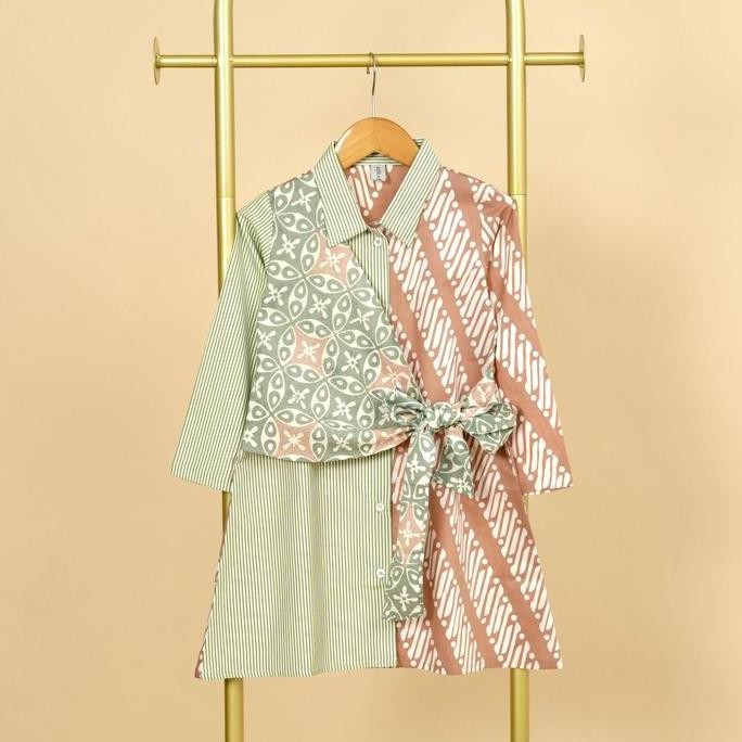 Kemeja anak dan Dress Batik anak aqila.clothing A1132